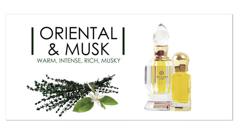 Oriental and Musk Perfumes